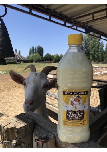 Zeytinli Keçi Çiftliği Zeytinyağlı Keçi Sütlü Duş Jeli 1 L