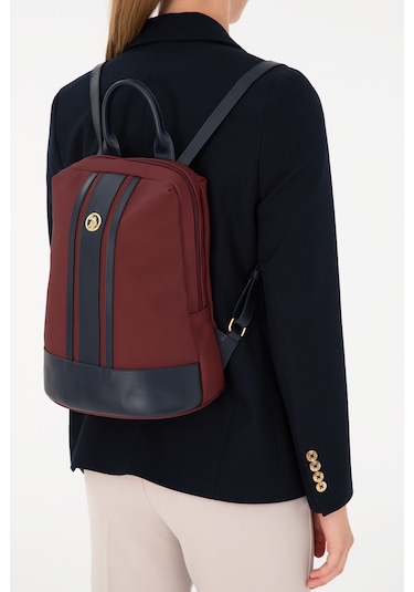 U.S. Polo Assn. Kadın Bordo Sırt Çantası 50293673-VR014