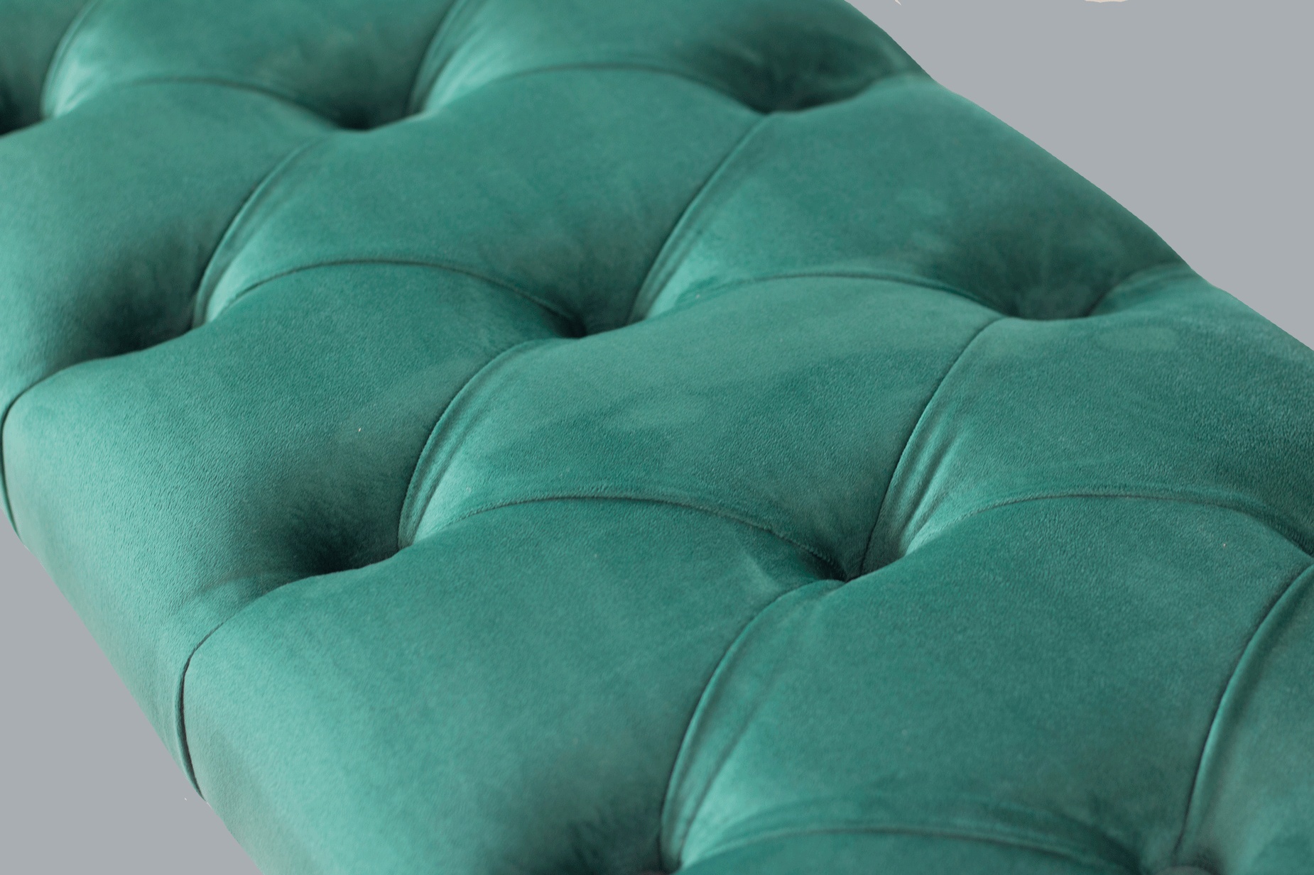 Gazzini Classic Chester Model Kapitoneli Puf, Ceviz Yeşil