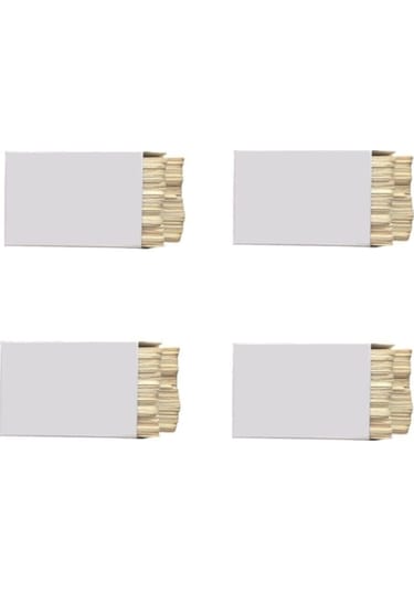 4 Kutu - 100 Lük Abeslang Tahta Dil Çubuğu Basacağı - Ağda Spatul