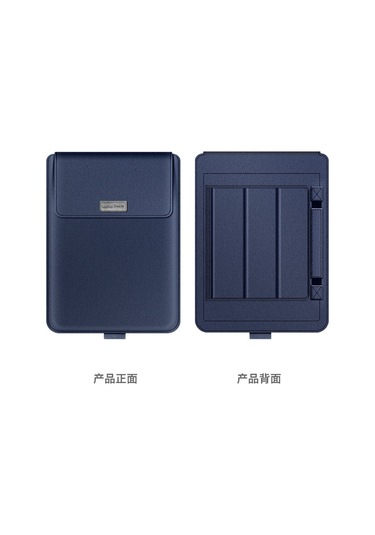 Vkemall Huawei Matebook 14 Ve Apple İçin Su Geçirmez 13/14 İnç Universal Dizüstü Bilgisayar Stantlı Çantası - Krem Renk Çok Renkli