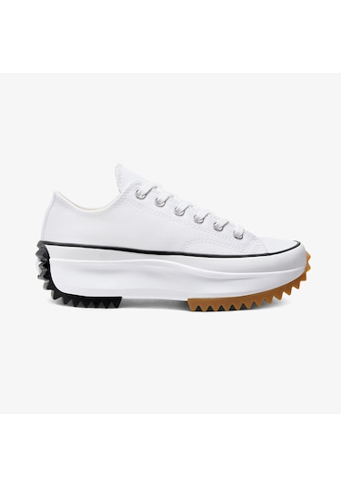 Converse Run Star Hike Platform Unisex Beyaz Sneaker Düz 168817c Beyaz