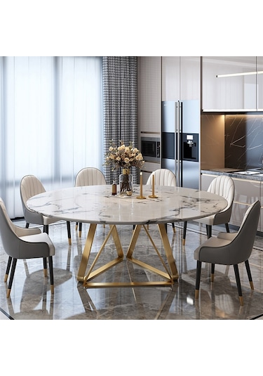 Metal Modern Hilara Yemek Masası