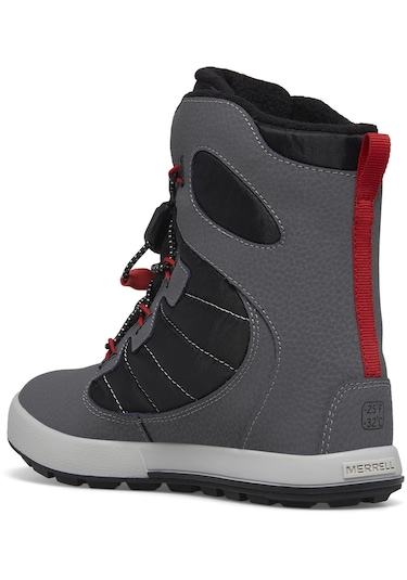 Merrell Snow Bank 4.0 Waterproof Çocuk Outdoor Bot Gri