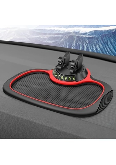 Boatshop1 Evrensel Pvc Araba Anti Kayma Padi 360 Derece Dönen Kırmızı Kuğu Kolu Çok Fonksiyonlu Gösterge Paneli Telefon Tutucu Otopark Plakası Boatshop1 Evrensel Pvc Araba Anti Kayma Padi 360 Derece Dönen Kırmızı Kuğu Kolu Çok Fonksiyonlu Gösterge Paneli Telefon Tutucu Otopark Plakası