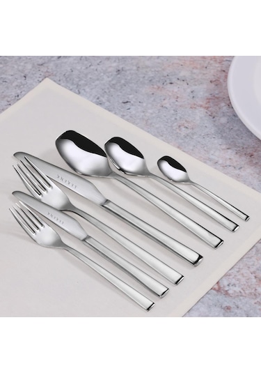 Serenk New York Çelik Çatal Kaşık Bıçak Takımı 42 Parça