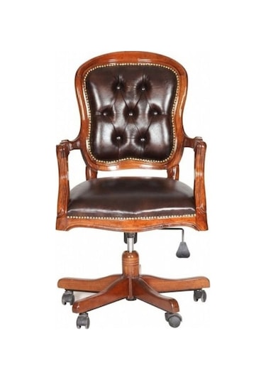 Crown Ofis Sandalyesi Naturel