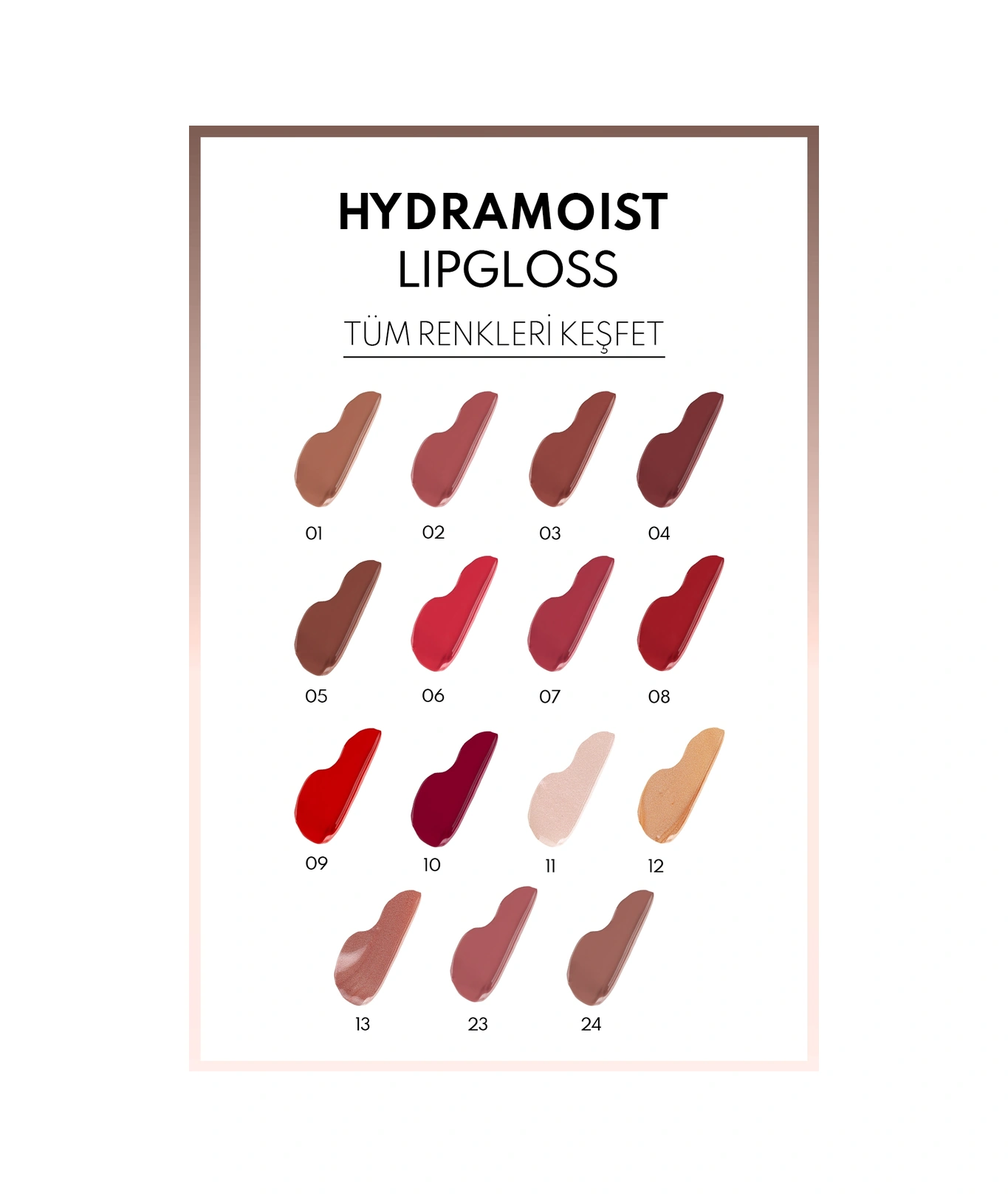 Note Cosmetics Hydramoist Lipgloss Nemlendirici Dudak Parlatıcısı - 11 Only You - Işıltılı 0