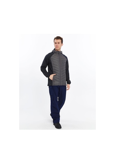 Mapamyumco Erkek Hybrid Ceket - Füme