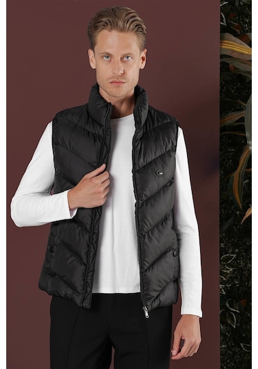 Y 161 Siyah Klasik Yelek Siyah