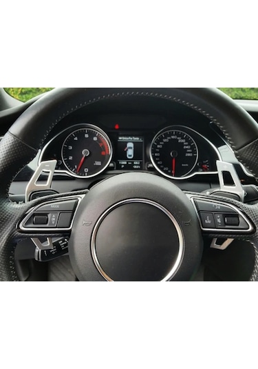 Audi A3 8V F1 Paddle Shifter Gümüş Renk Küçük Boy 2013-2016