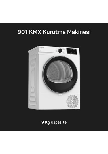 Arçelik 11140 MX Çamaşır Makinesi - 901 KMX Kurutma Makinesi