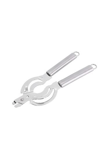 Kangvka Stainless Steel Çok Amaçlı Gıda Kavanoz Açıcı - Dişli Ağızlı, Kolay Kullanıma, Dayanıklı Mutfak Aracı Diğer