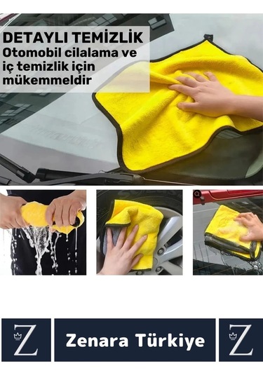 Yüksek Kaliteli Araba Mutfak Banyo Lavabo Yıkama Temizleme Hassas Derin Temizlik Yün Mikrofiber Bez