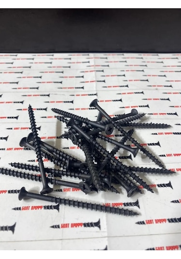 Stroj Tut Ahşap İçin Vida 4,2x75 Mm Siyah 1 Kg 297695386 Diğer