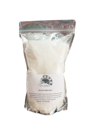 Yelpaze Monosodyum Glutamat MSG E621 Çin Tuzu 100 G