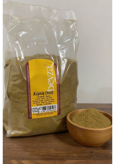 Kişniş Toz 1000 Gr Doğal Öğütülmüş Kişniş Baharatı