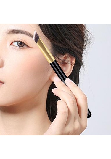 Suntek Profesyonel Kaş Fırçası Ev Salon Kullanımı Siyah