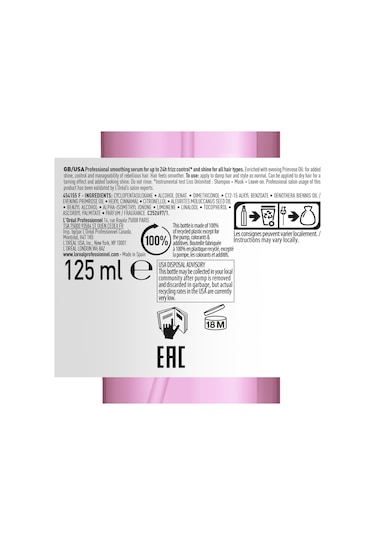 L'Oréal Professionnel Serie Expert Liss Unlimited Serum 125 ML