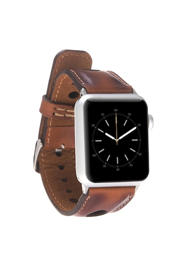 Bouletta Apple Uyumlu  Watch Deri Kordon 42-44-45mm Holo RST2EF Ta