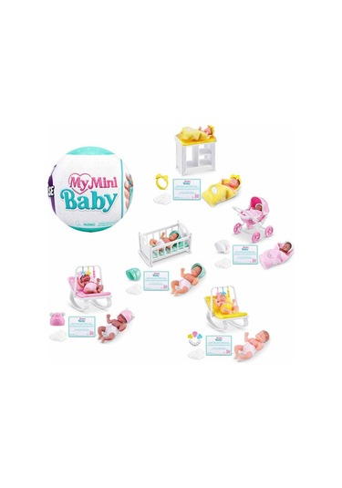 1 Adet Aksesuarlı Sürpriz Mini Baby Babek Paket - 1 Adet - 9.5 Cm