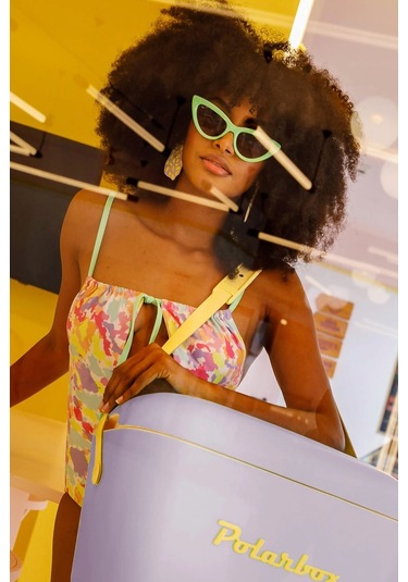 Polarbox Taşınabilir Viintage Tasarımlı Soğutucu Çanta 12 Lt - Mavi