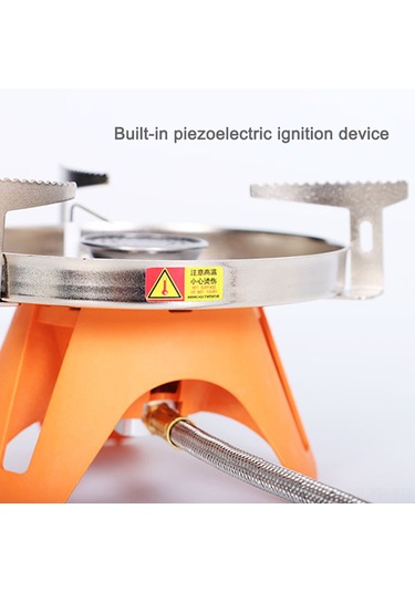 Ranyeek Dışarıda Kullanım İçin Taşınabilir, Rüzgar Dayanıklı, 1800w, Tek Ocaklı, Gazlı Çadır Ocağı - Inox Ve Alüminyum Konstrüksiyon, Ayırılmış Tasarım Çok Renkli