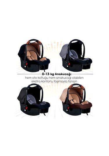 Baby Home 945 Paris Travel Sistem Bebek Arabası Puset Anne Yanı Sepet Beşik