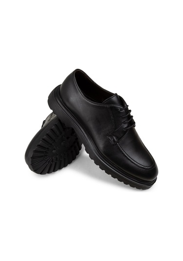 Deery Hakiki Deri Siyah Günlük Erkek Ayakkabı - 01931msyhe03 Siyah