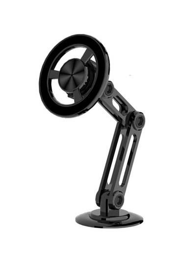 Ulzyvf Araç İçi Güçlü Mıknatıslı Telefon Tutucu: 360 Dönebilir Ayarlanabilir Metal Sabitleyici Gümüş GÜMÜŞ