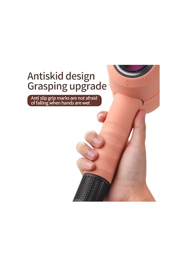 İçin Saç Kurutma Makinesi Darbeye Dayanıklı Silikon Koruyucu Kılıf Mercan Turuncusu