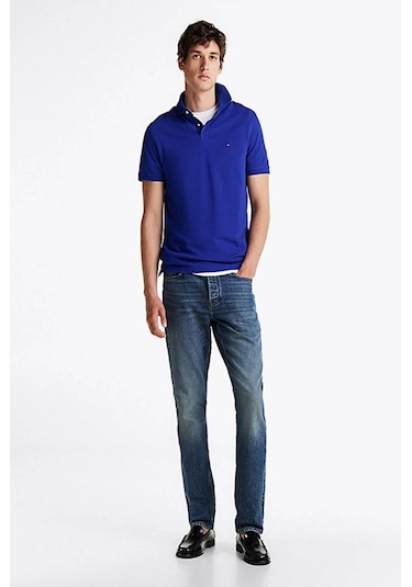 Tommy Hilfiger Erkek 1985 Regular Lacivert Polo T-shirt Lacivert Tommy Hilfiger Erkek 1985 Regular Lacivert Polo T-shirt Lacivert