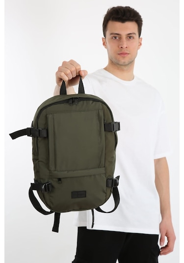 Bagslap Haki Su Geçirmez Kumaş Sırt Çantası 1028