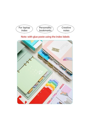 Aubyhe Mavi Tek Delikli Etiket Delici, 0.7mm Kesim Kalınlığı, Abs+ Çinko Alaşımlı, El Kolu Ve Saklama Kilitli, Defter-not-kitap İçin Dıy İndeks Etiket Oluşturucu Mavi