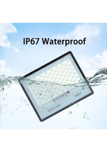 Forlife 200 Watt Güneş Enerjili Solar Projektör