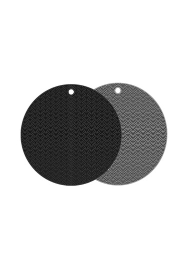 Sones Geometry Mutfak Silikon Tencere Tutucu Isı Yalıtım Pedi Yuvarlak Diğer