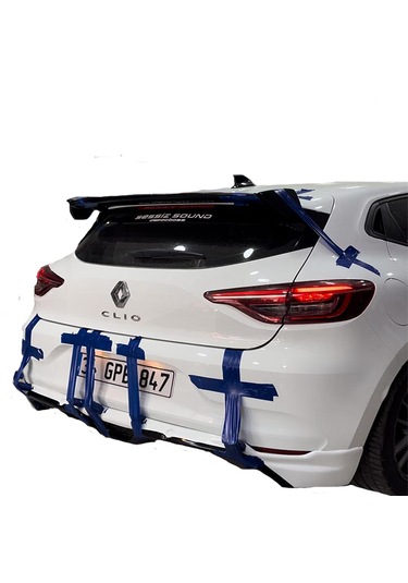 Renault Clio 5 Uyumlu Üniversal Plastik Boyasız Spoiler