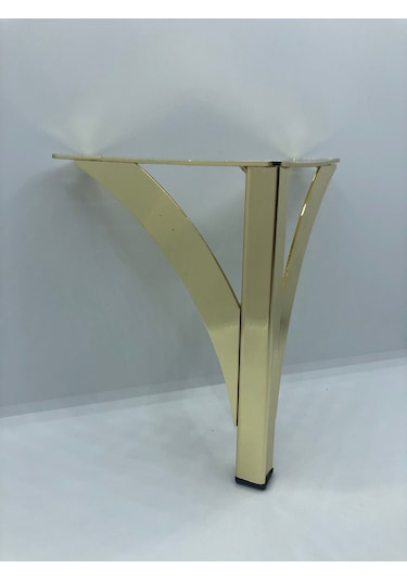 Metal, 15 12 12 Cm Gold, Koltuk,baza Mobilya Ayağı 4 Adet