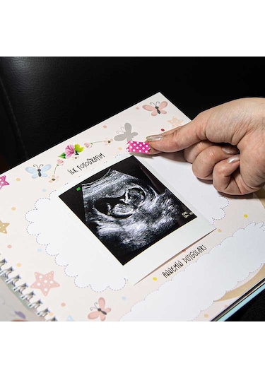 Hamilelik Ve Anne Bebek Günlüğü Pembe - Anı Defteri -