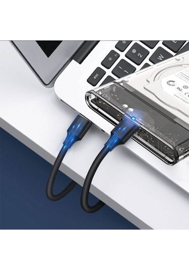 Wozlo 2.5 Hdd Ssd Usb 3.0 Type C 3.1 Harddisk Kutusu - Harici Hard Disk Kutu