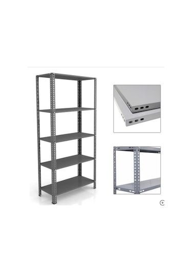 Mekoraf Mekoraf 31 X 93 5 Katlı 2 Mt Arsiv Ve Depo Çelik Raf Sistemi