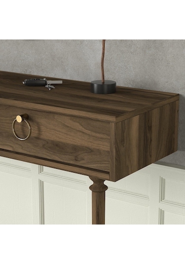 Dekorister Exclusive Goldy Dresuar  Ceviz