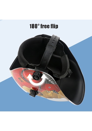 Güneş Otomatik Karartma Kaynak Maskesi Argon Ark Kaynak Kaskı Polonya Kartalı