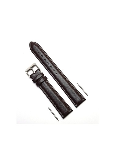 Av.Koyu Kahve (Pu) Deri Saat Kordonu Kayışı 18 Mm