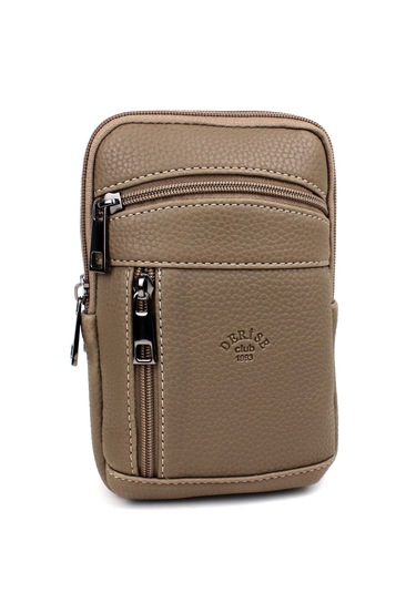 Vizon Erkek Çanta Omuz Askılı Çanta Postacı Erkek Omuz Çantası Vizon