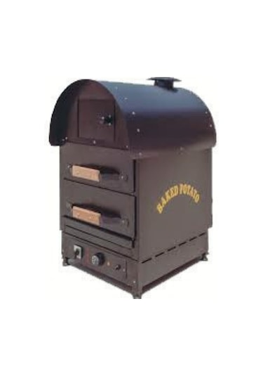 Csa İnox Karacasankumpir Makinesi Elektrikli 2 Gözlü Krcs.kfe.2