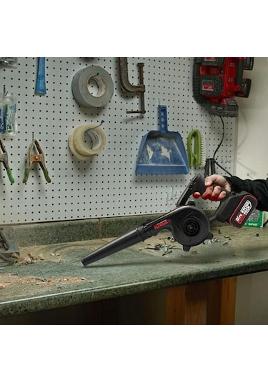 Kress KUF30.9 20 V Devir Ayarlı Solo Üfleyici + 5 Parça Aksesuar