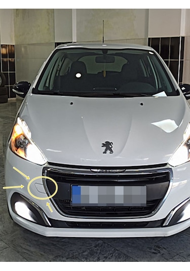 1613479380ön Tampon Çeki Demir Kapağı Peugeot 2008 2015-18