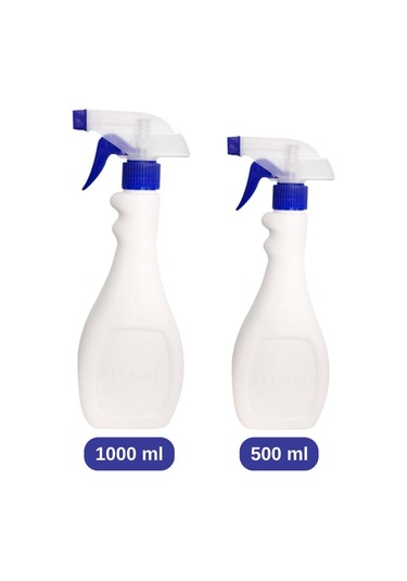 2 Li Tigerli Sıvı Püskürtücü Set, Spreyli Yağ Sirke Su Püskürtme Cam Temizlik Şişesi 1000ml+500ml