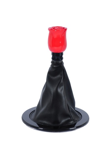 Sones Gül Çiçek Şekilli Evrensel Araç Araba Manuel Otomatik Vites Topuzu Kırmızı